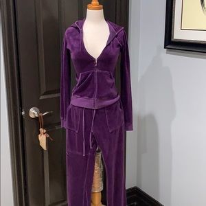 Juicy Couture Royal Purple Velour Tracksuit